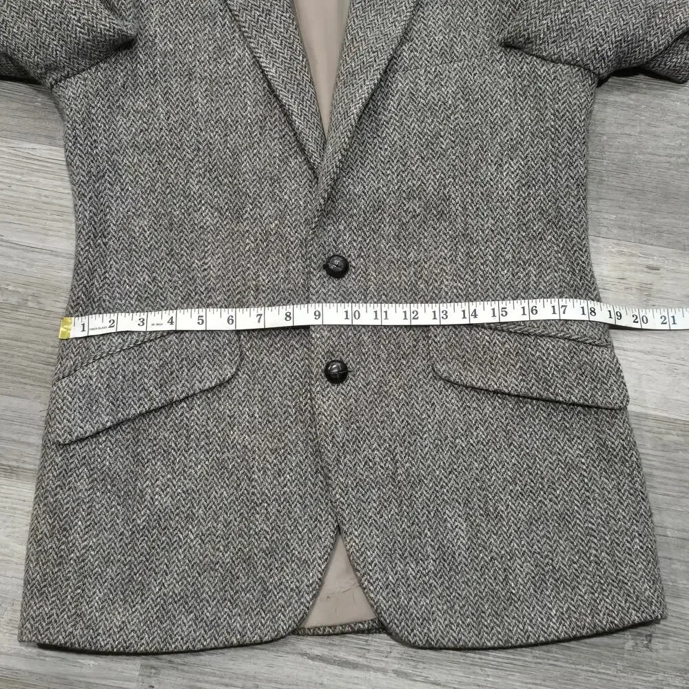 Harris Tweed for Dunn & Co 100% Wool Sport Coat Blazer Jacket Coat
